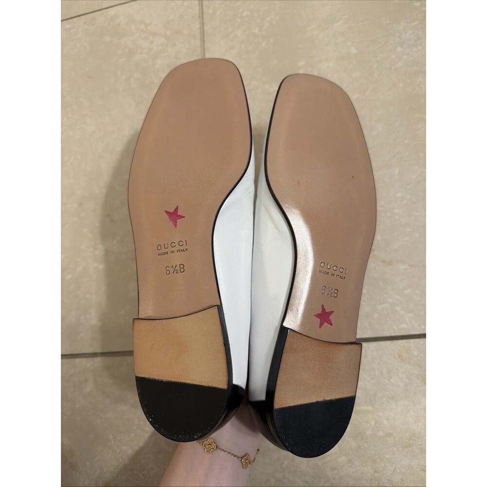 GUCCI interlocking GG Leather Flats - Picture 3 of 3